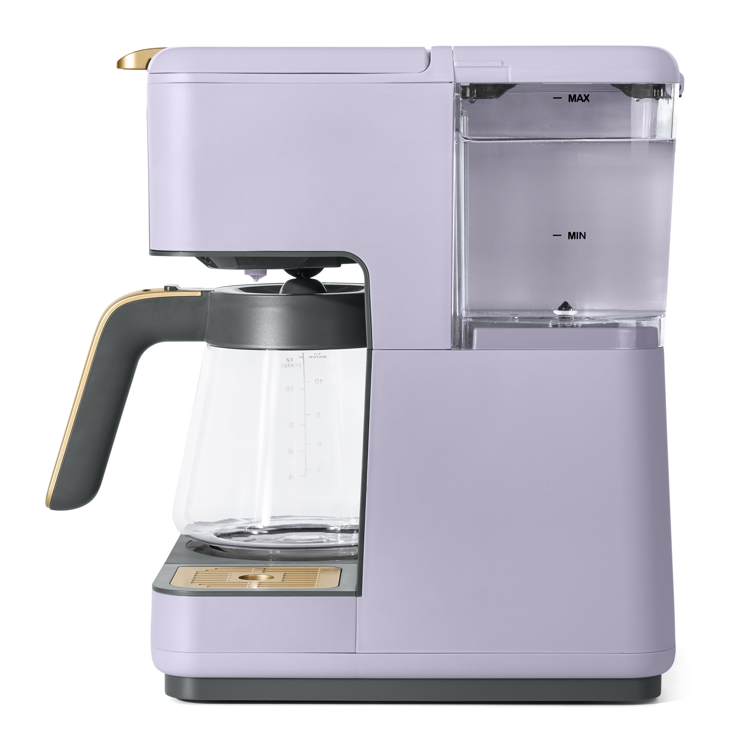 Beautiful Multi-Brew Coffee Maker, 12-Cup and Single-Serve Coffee Machine, Black Sesame by Drew Barrymore