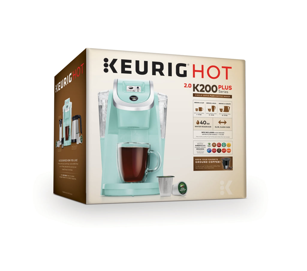 Keurig K200 Single-Serve K-Cup Pod Coffee Maker, Sandy Pearl