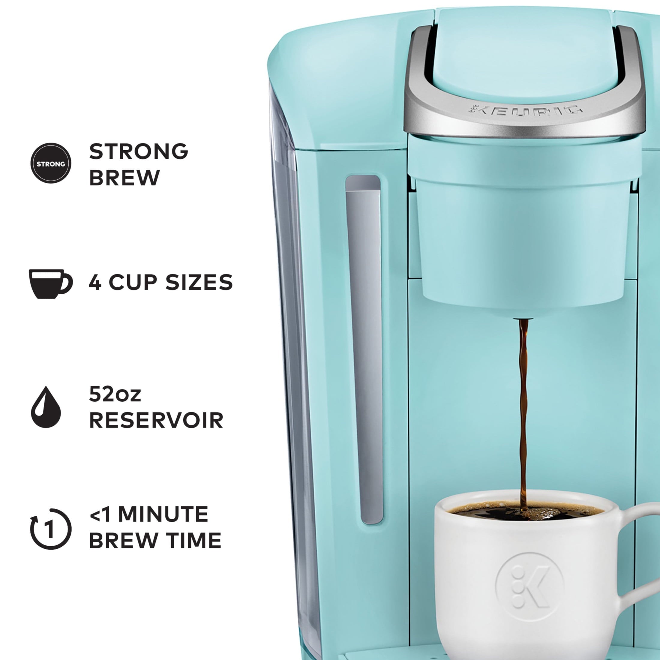 Keurig K-Select Single-Serve K-Cup Pod Coffee Maker, Matte Navy