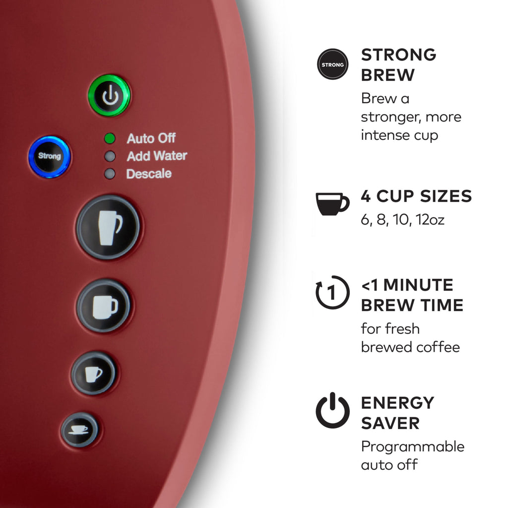 Keurig K-Select Single-Serve K-Cup Pod Coffee Maker, Matte Navy