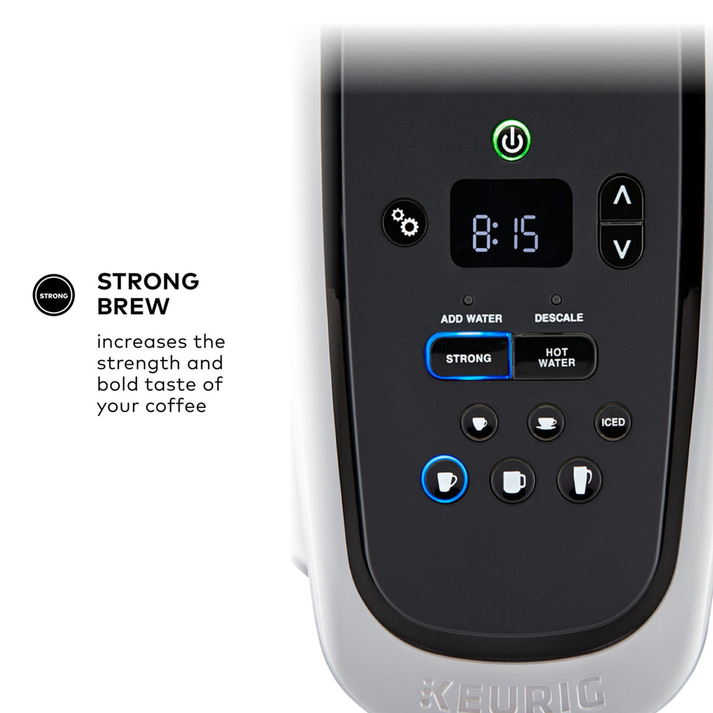 Keurig K-Elite Single-Serve K-Cup Pod Coffee Maker, Brushed Slate