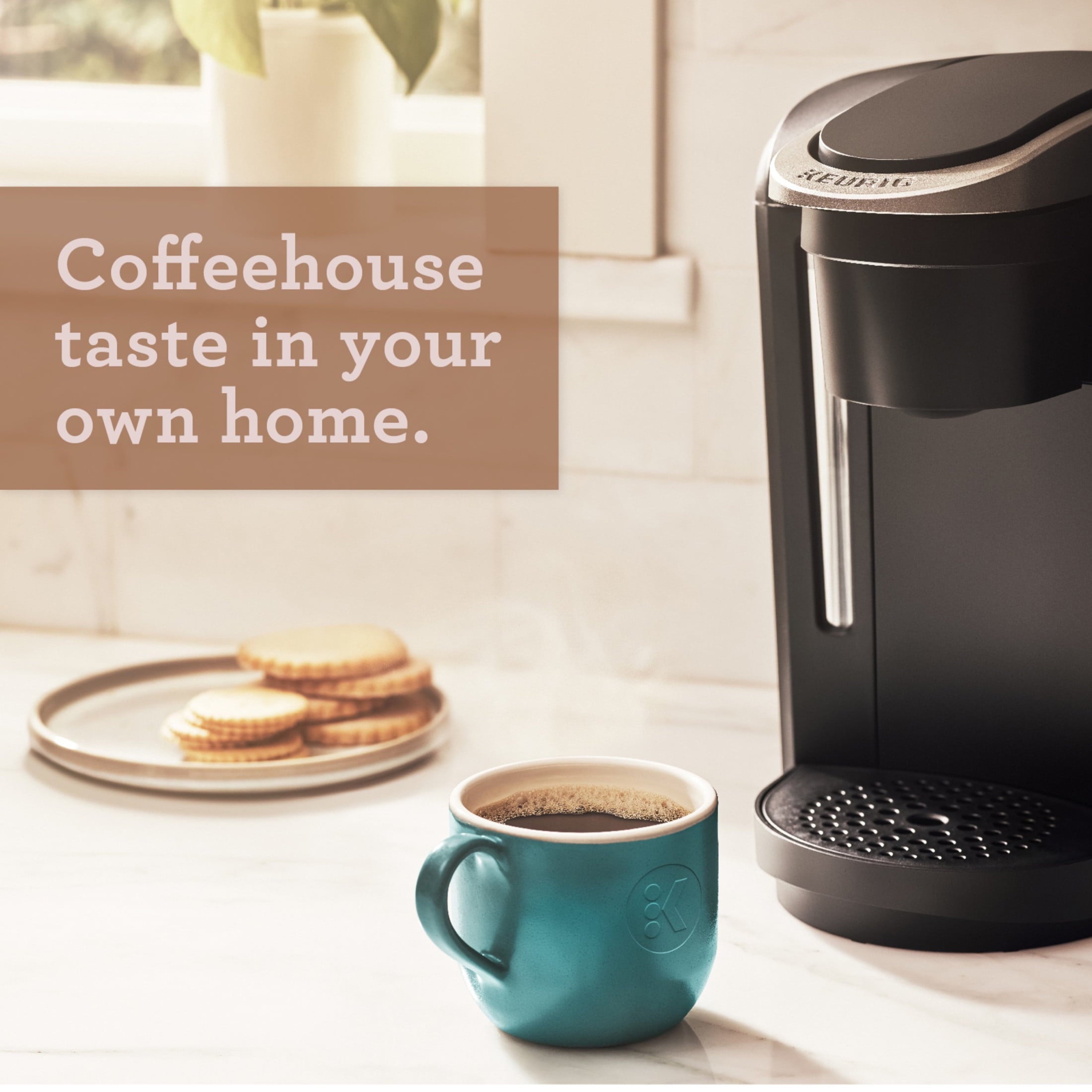 Keurig K-Select Single-Serve K-Cup Pod Coffee Maker, Matte Navy