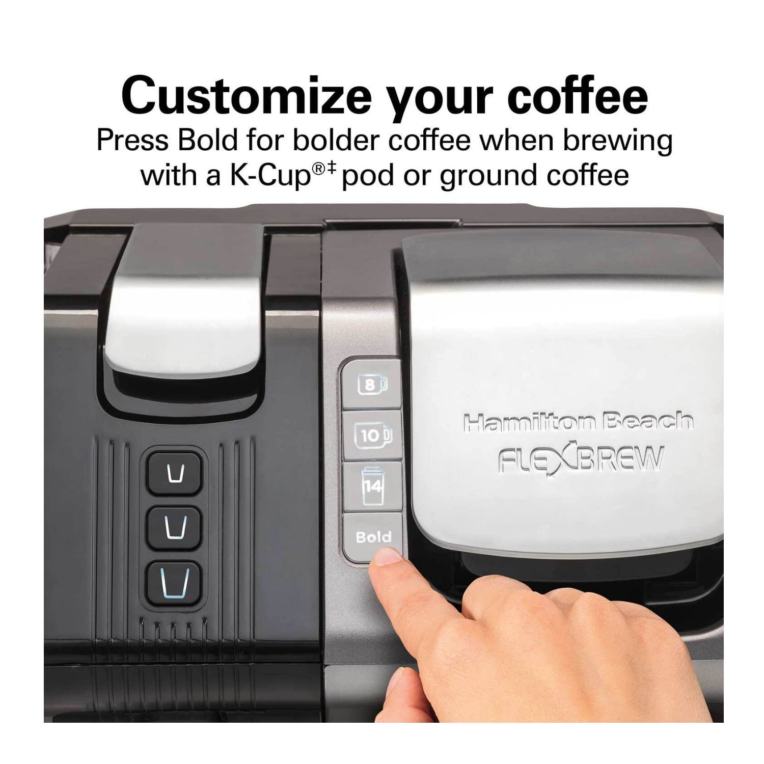Hamilton Beach FlexBrew Universal Coffee Maker, 49930