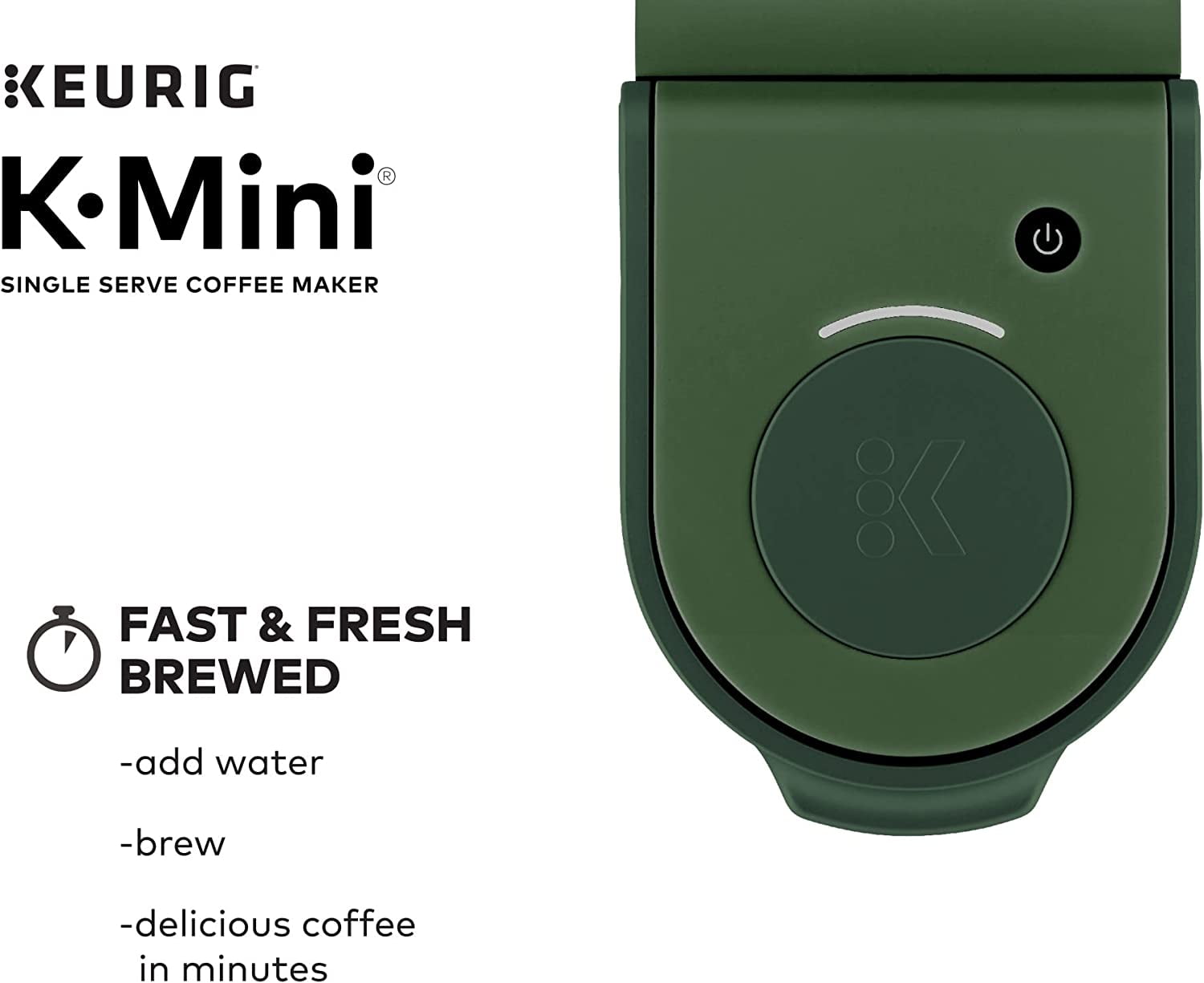 Keurig K-Mini Single Serve Coffee Maker, Oasis