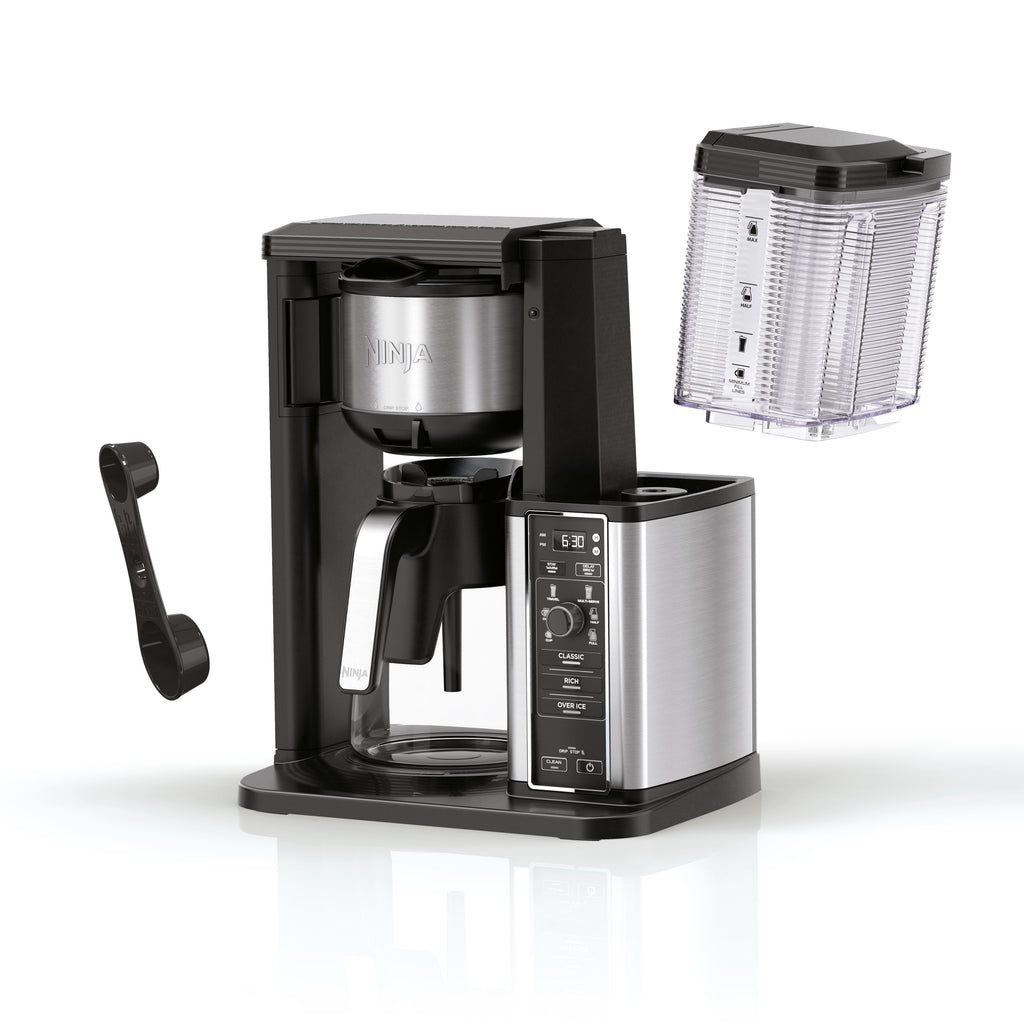 Ninja Hot & Iced 10-Cup Drip Coffee Maker, 4 Brew Styles, Rapid Cold Brew, CM360WM, Black