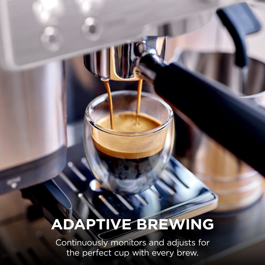 Ninja Luxe Café Premier Espresso Machine & Drip Coffee Maker, Rapid Cold Brew, Integrated Grinder, Assisted Tamper, Hands-Free Frother for Cappuccinos, Dairy or Non-Dairy, ES600 Stainless Steel