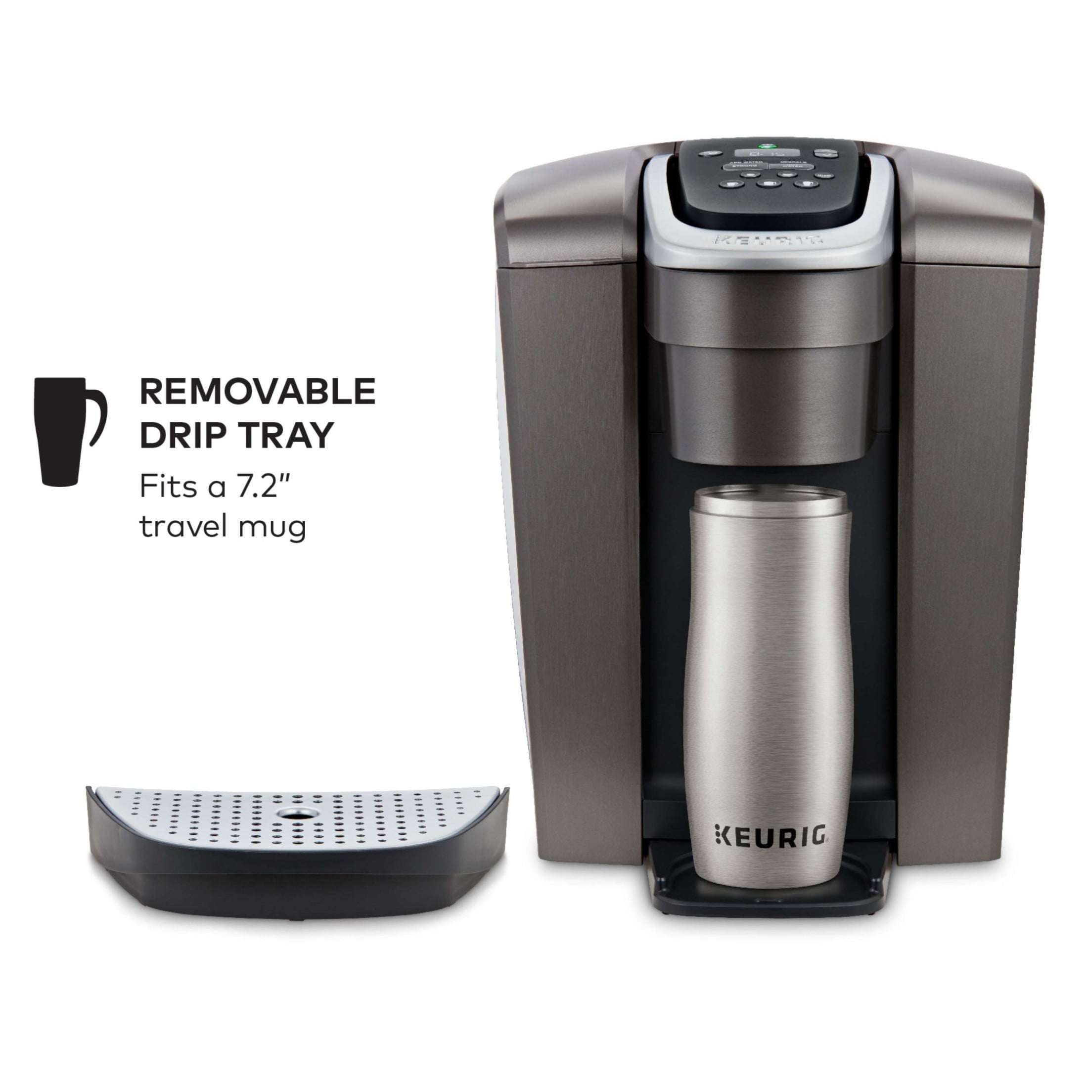 Keurig K-Elite Single-Serve K-Cup Pod Coffee Maker, Brushed Slate