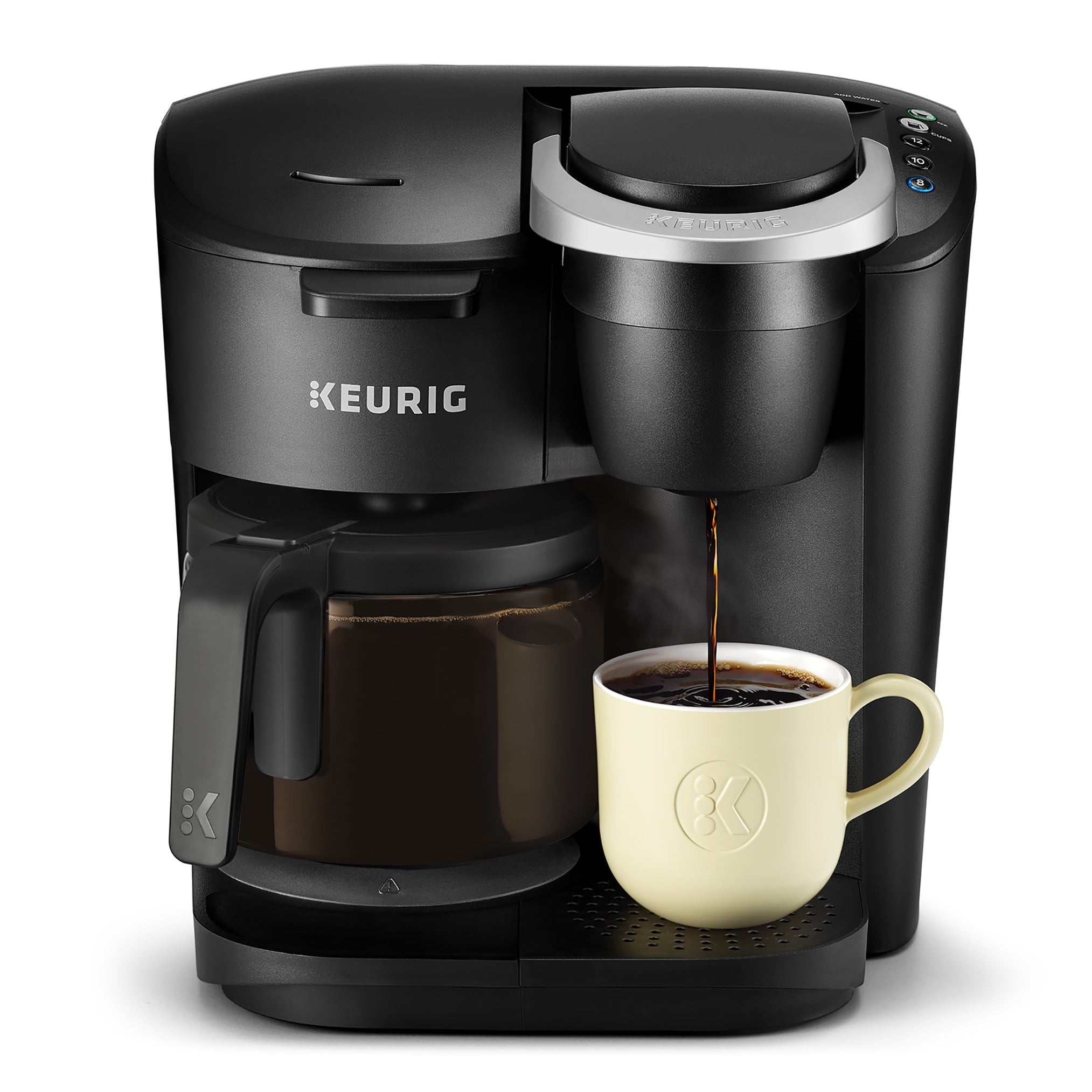 Keurig K-Duo Essentials Moonlight Gray Single-Serve K-Cup Coffee Maker