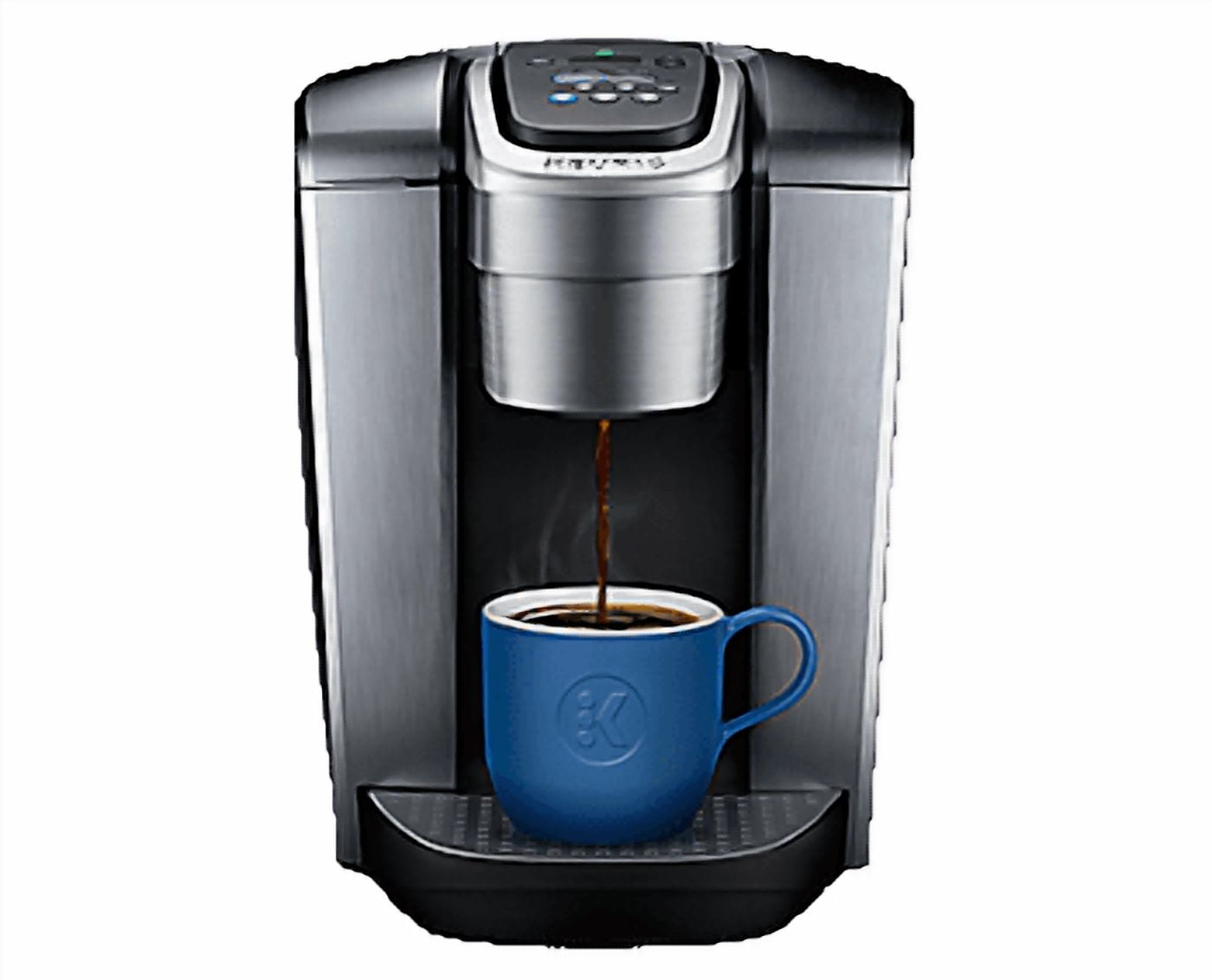 Keurig K-Elite Single-Serve K-Cup Pod Coffee Maker, Brushed Slate