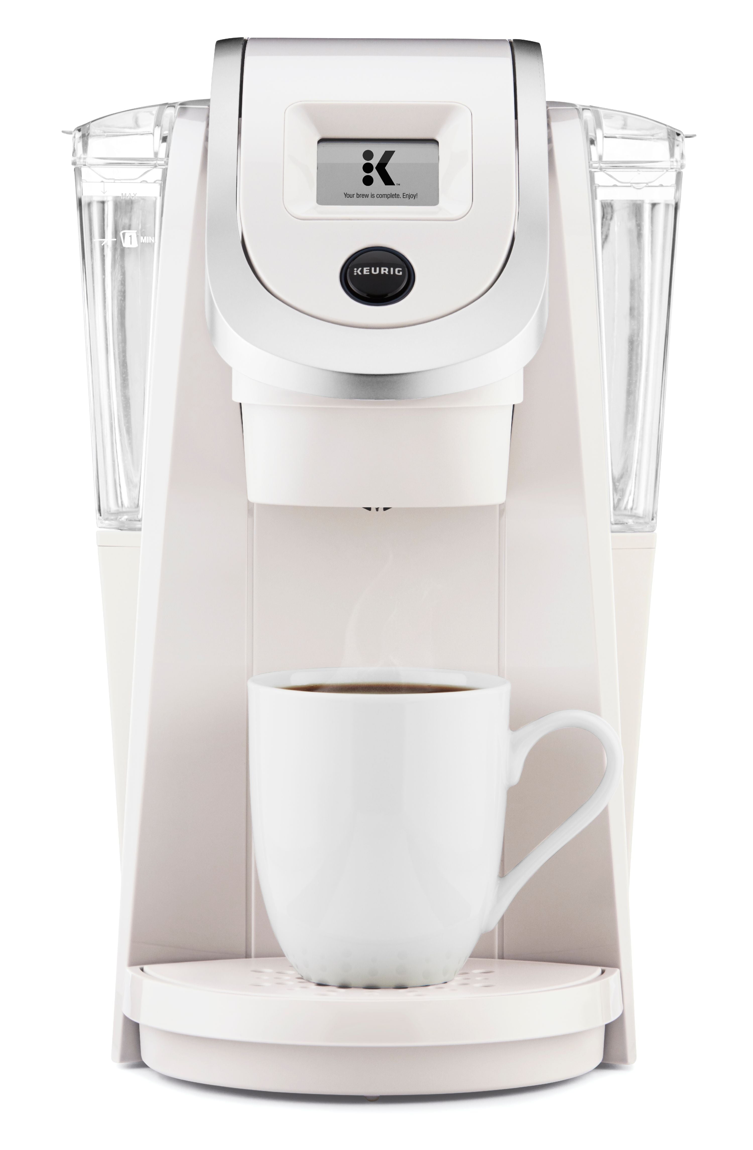 Keurig K200 Single-Serve K-Cup Pod Coffee Maker, Sandy Pearl
