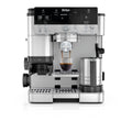 Ninja Luxe Café Premier Espresso Machine & Drip Coffee Maker, Rapid Cold Brew, Integrated Grinder, Assisted Tamper, Hands-Free Frother for Cappuccinos, Dairy or Non-Dairy, ES600 Stainless Steel