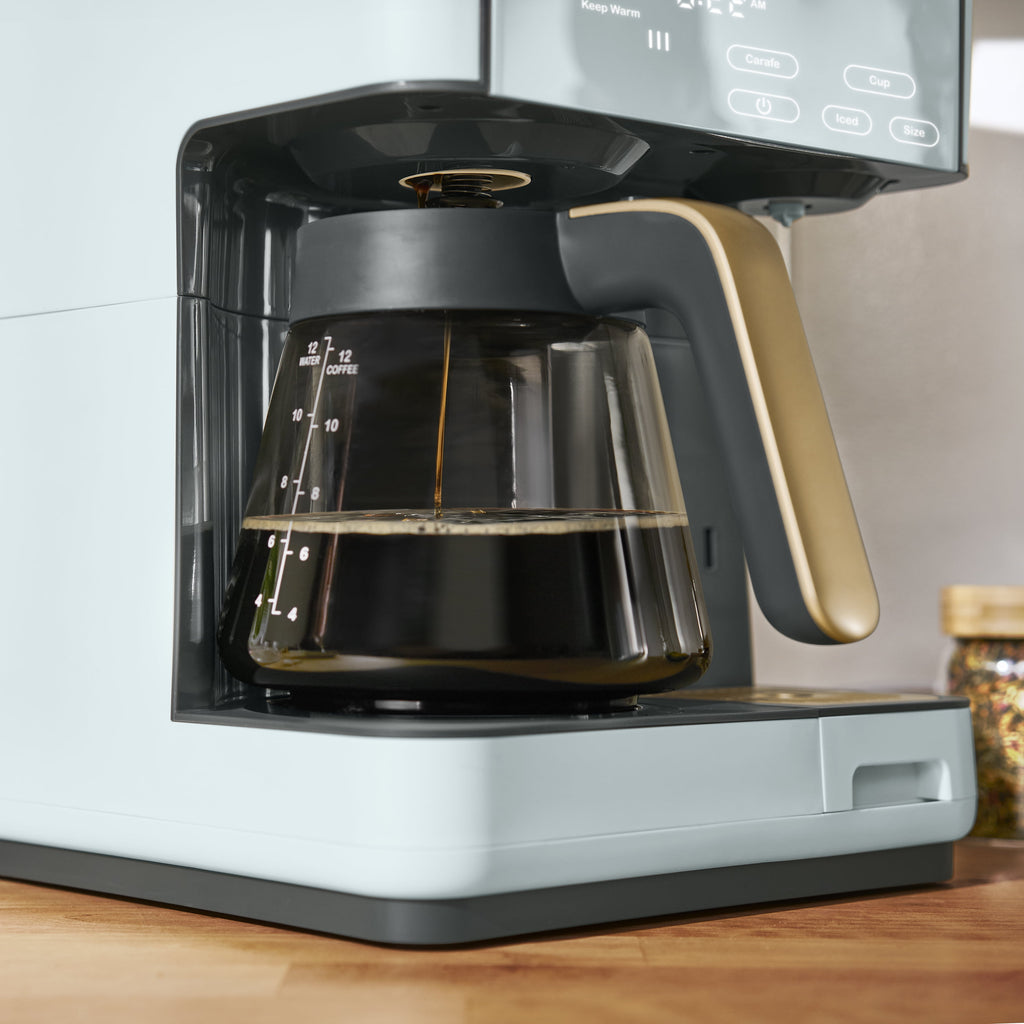 Beautiful Multi-Brew Coffee Maker, 12-Cup and Single-Serve Coffee Machine, Black Sesame by Drew Barrymore