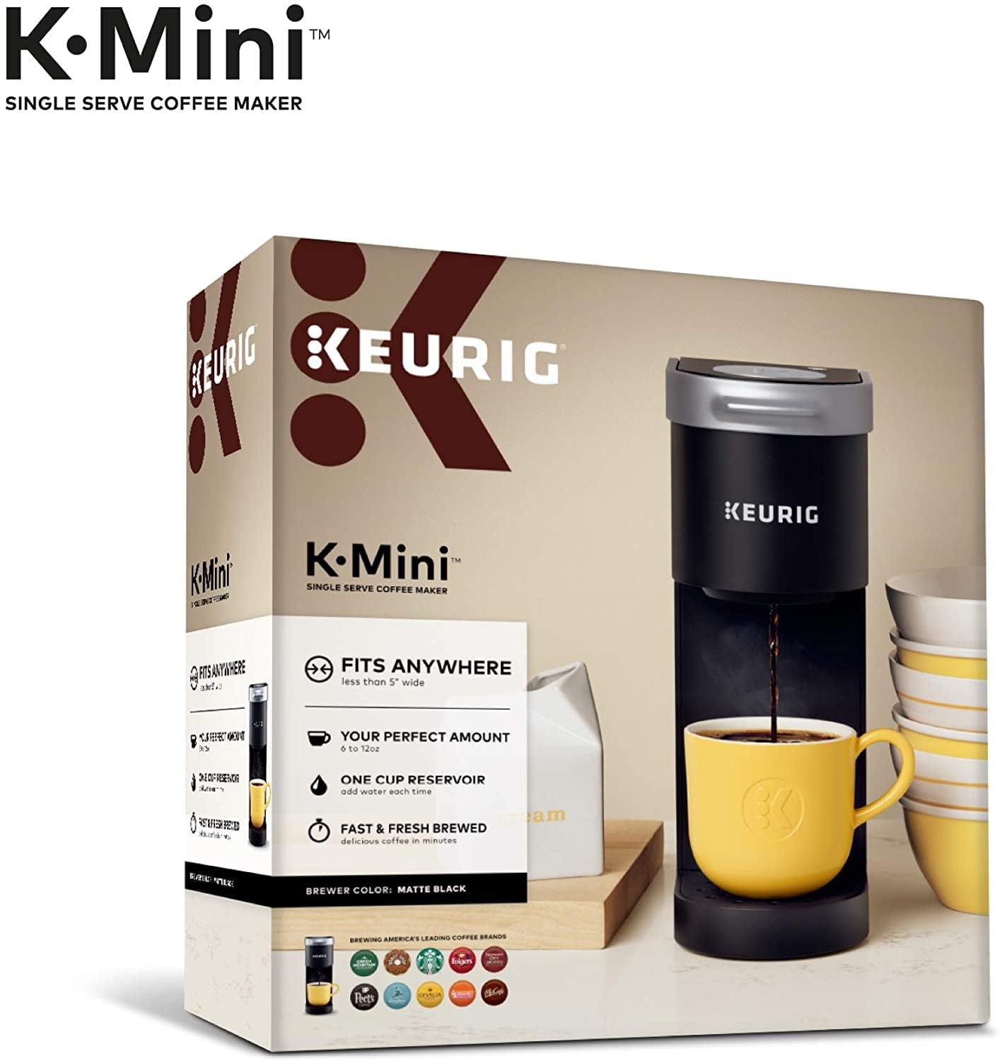 Keurig K-Mini Single Serve Coffee Maker, Oasis