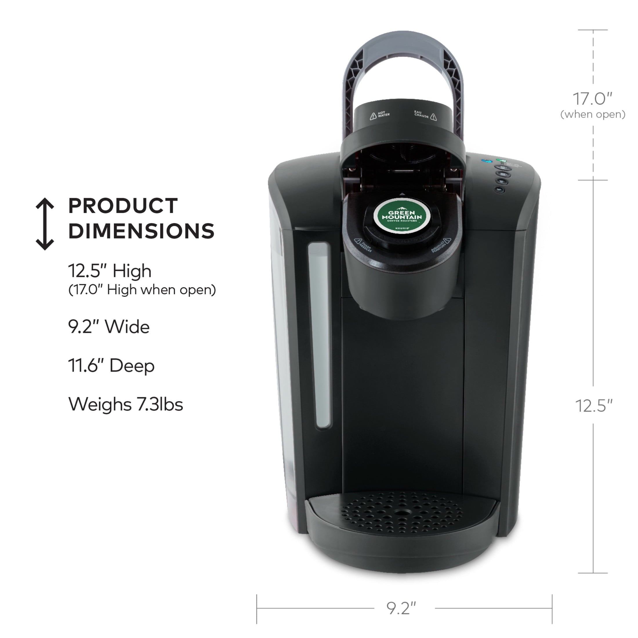 Keurig K-Select Single-Serve K-Cup Pod Coffee Maker, Matte Navy