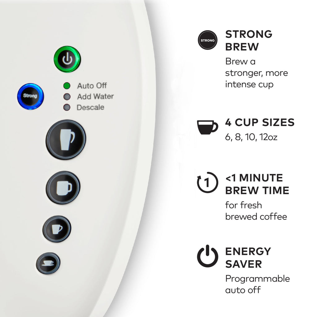 Keurig K-Select Single-Serve K-Cup Pod Coffee Maker, Matte Navy