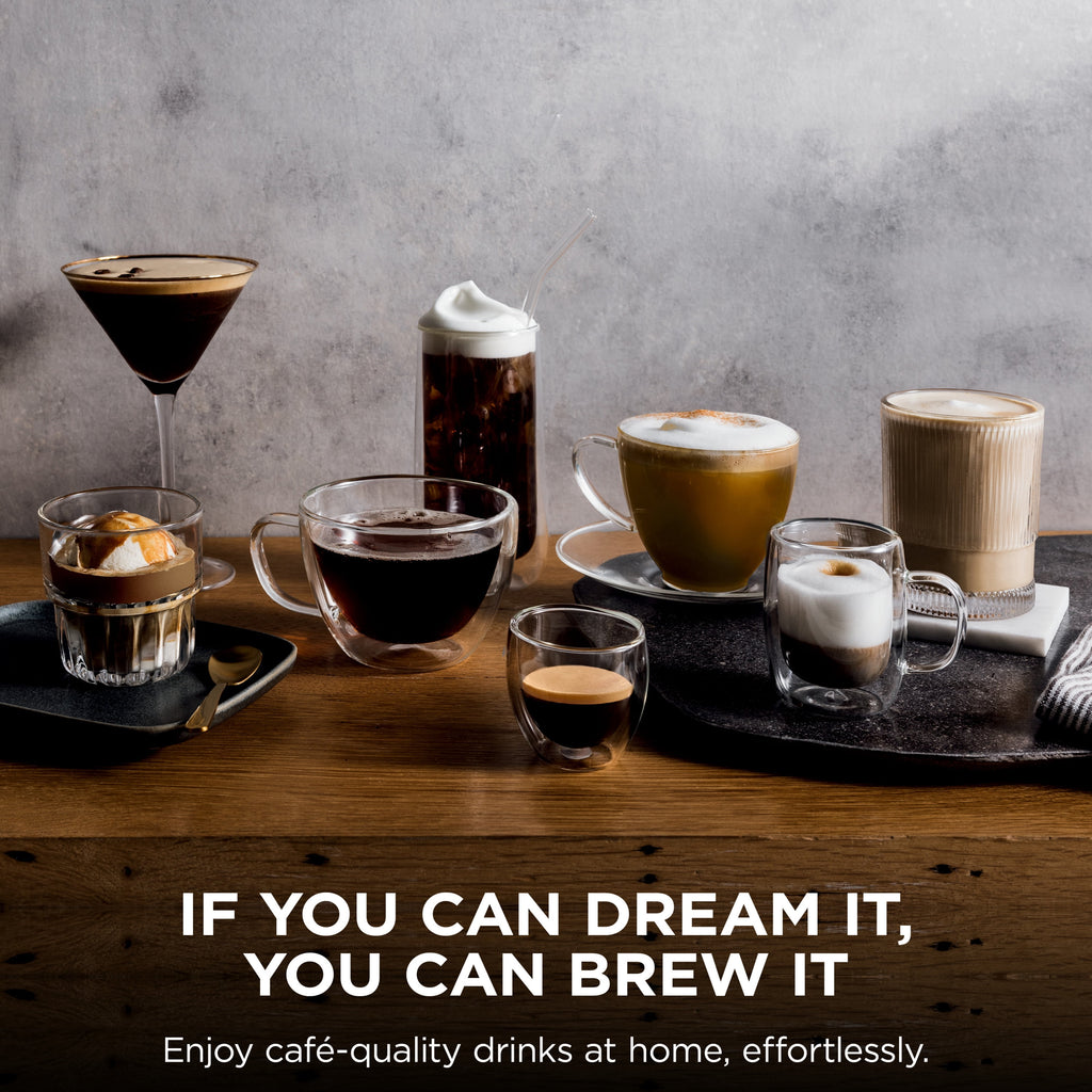 Ninja Luxe Café Premier Espresso Machine & Drip Coffee Maker, Rapid Cold Brew, Integrated Grinder, Assisted Tamper, Hands-Free Frother for Cappuccinos, Dairy or Non-Dairy, ES600 Stainless Steel