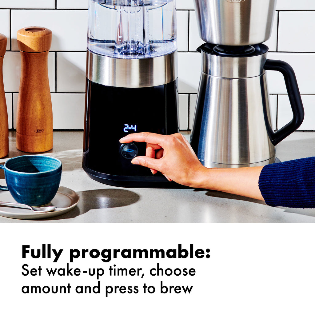 OXO Brew 9-Cup Coffee Maker with Stainless Steel Carafe