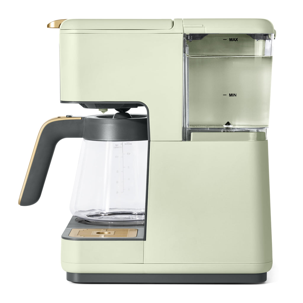 Beautiful Multi-Brew Coffee Maker, 12-Cup and Single-Serve Coffee Machine, Black Sesame by Drew Barrymore