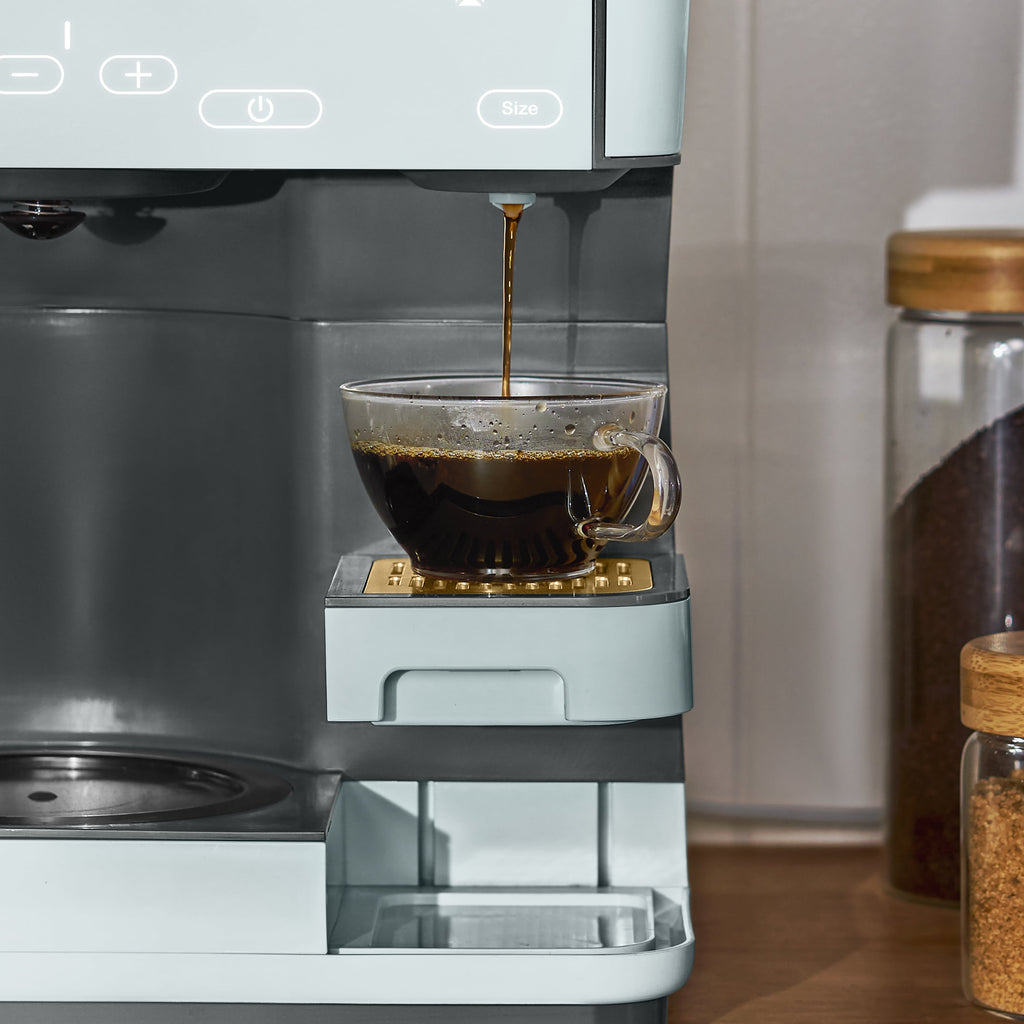 Beautiful Multi-Brew Coffee Maker, 12-Cup and Single-Serve Coffee Machine, Black Sesame by Drew Barrymore