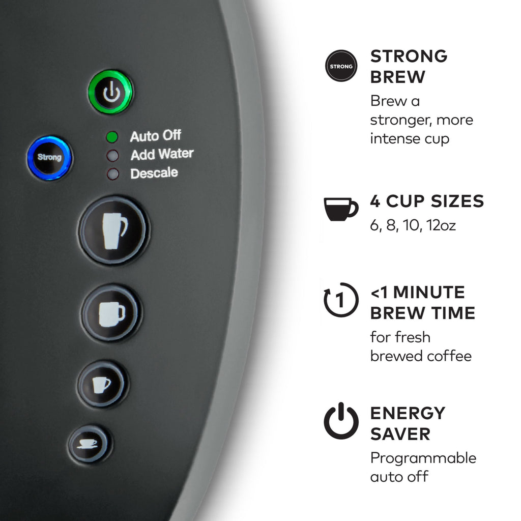 Keurig K-Select Single-Serve K-Cup Pod Coffee Maker, Matte Navy