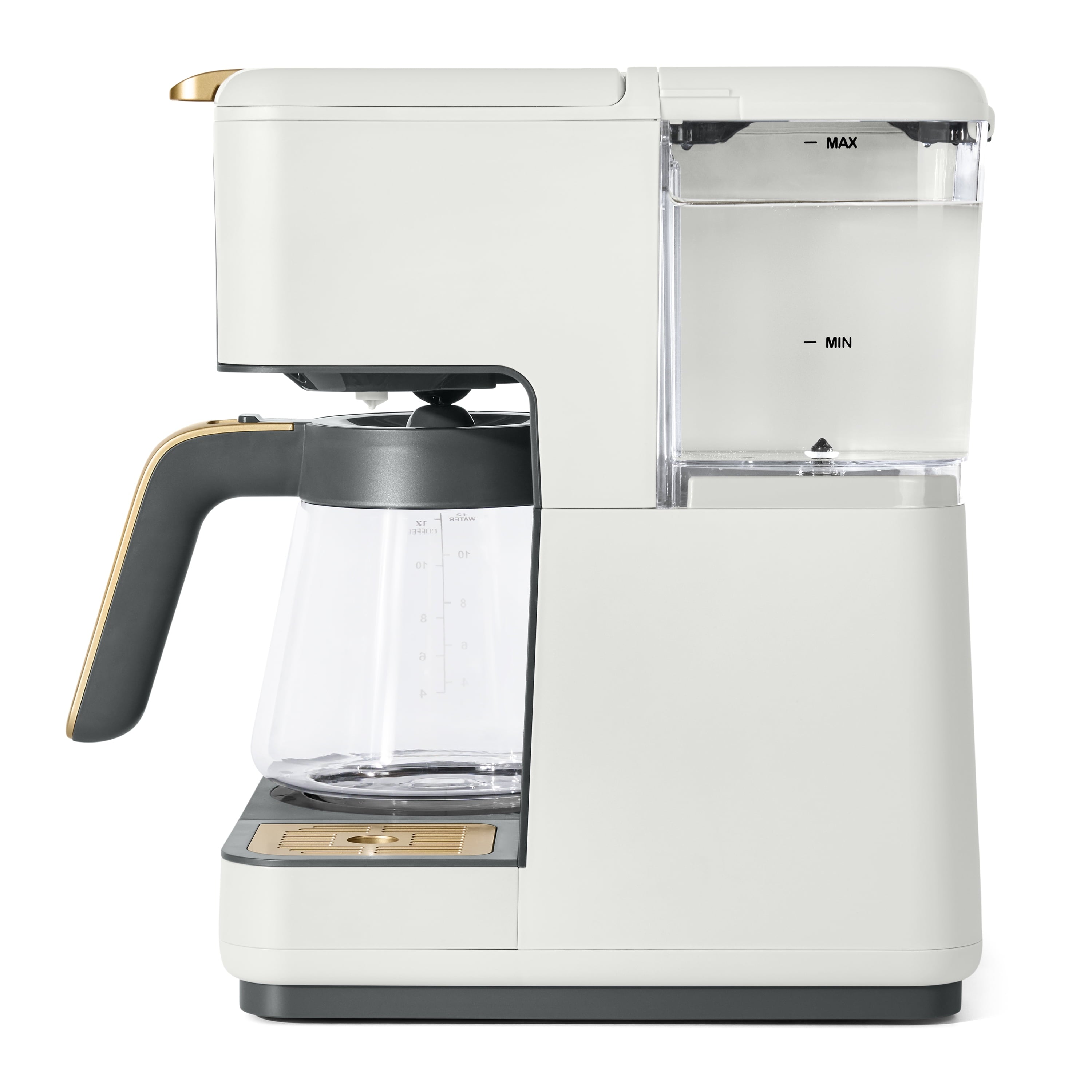 Beautiful Multi-Brew Coffee Maker, 12-Cup and Single-Serve Coffee Machine, Black Sesame by Drew Barrymore