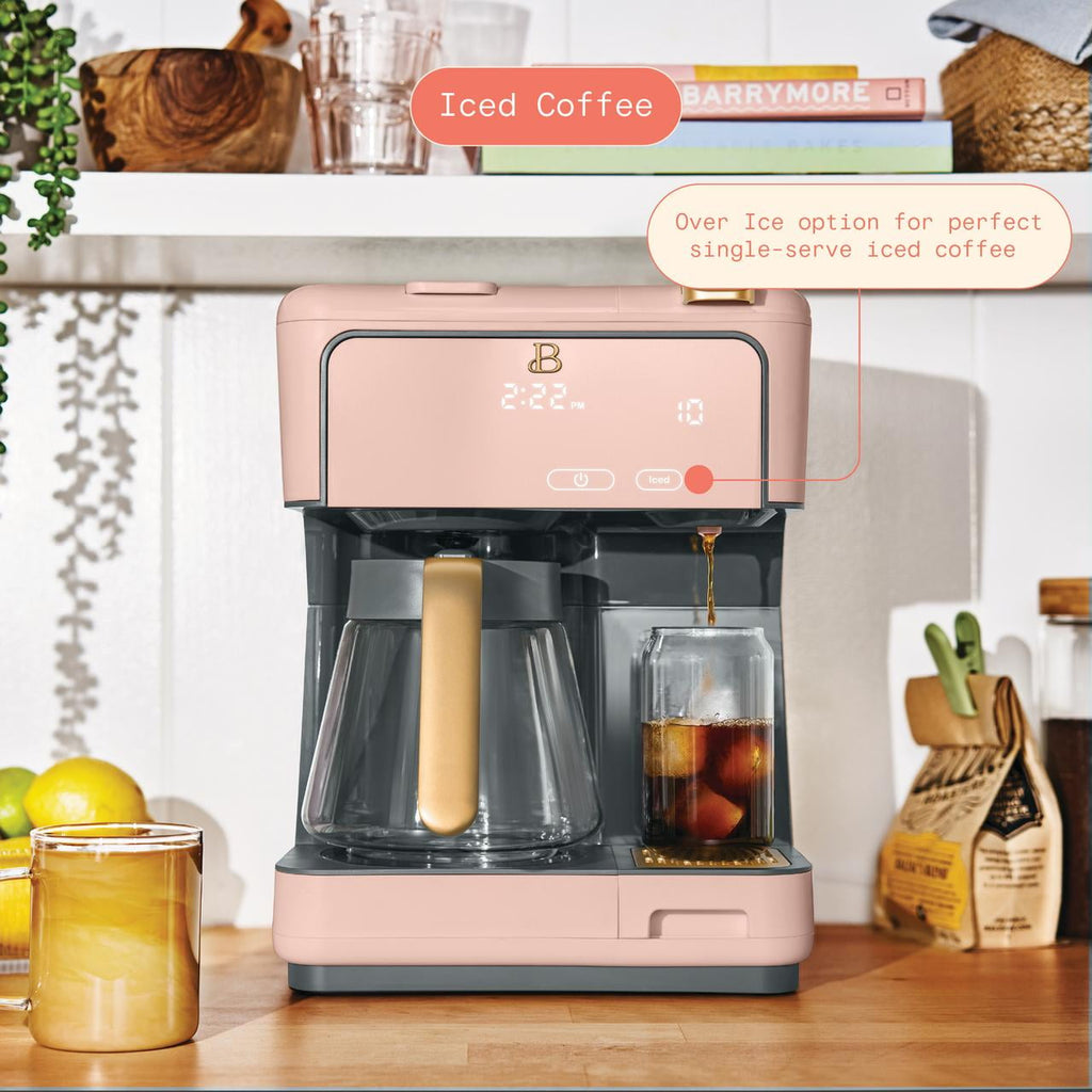 Beautiful Multi-Brew Coffee Maker, 12-Cup and Single-Serve Coffee Machine, Black Sesame by Drew Barrymore
