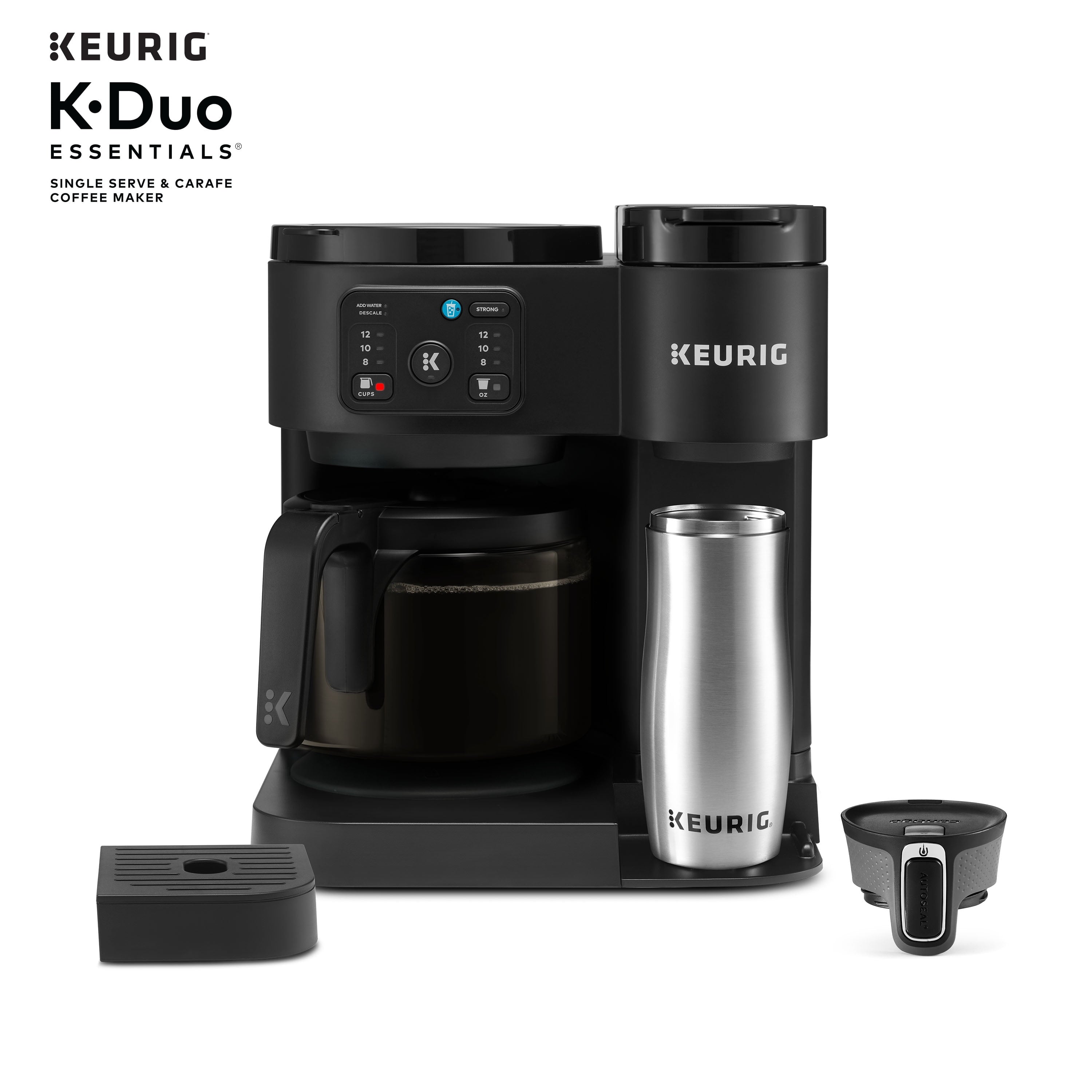 Keurig K-Duo Essentials Hot & Iced Single Serve K-Cup Pod & Carafe Coffee Maker, Gen 2