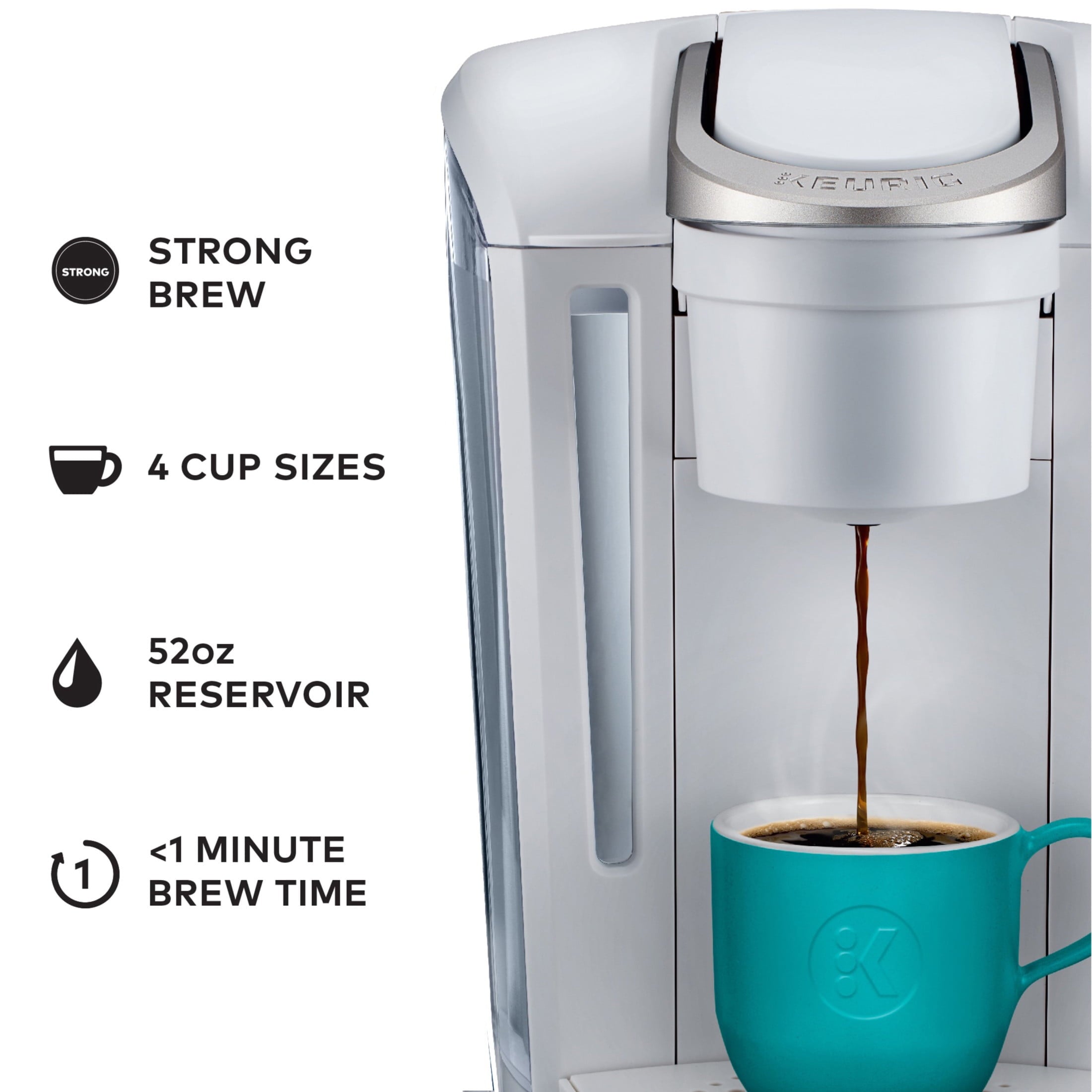 Keurig K-Select Single-Serve K-Cup Pod Coffee Maker, Matte Navy
